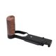 thumbnail image 1 of for Nikon ZF Quick Release L Plate Wooden Side Handle Bracket black, 1 of 5