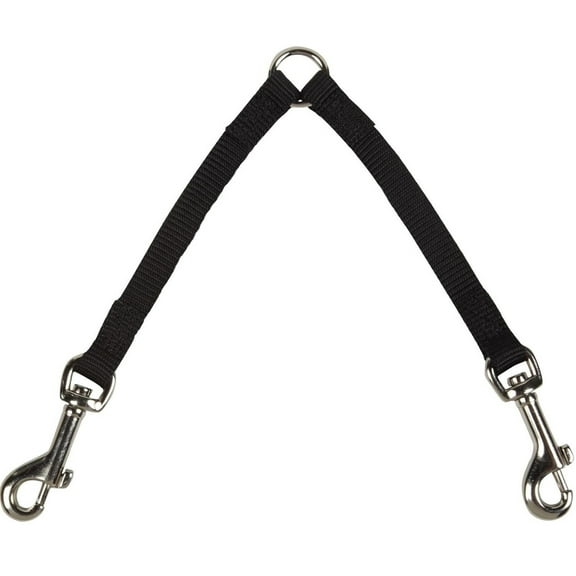 Dog Lead Leash Couplers Walk 2 or 3 or more Canines at the Same Time Choose Size (4 inch 2 Way)
