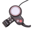 thumbnail image 5 of LCD-LH100 24 V/36 V/48 V/60 V 6 Bicicleta EléCtrica Pantalla Pulgar Acelerador VelocíMetro Panel de Control para Scooter EléCtrico, 5 of 5