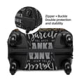 thumbnail image 4 of Lsque Travel Printed Luggage Cover, Travel Luggage Protector,Scratch and Dirt Resistant, Fits 18-32 Inch Luggage - Large, 4 of 9