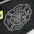 thumbnail image 5 of Lightning X Quad-Vent Firefighter Turnout Gear Bag - Top Load w/ Helmet Compartment, Mesh Vents & Maltese Cross - BLACK, 5 of 8