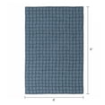 thumbnail image 4 of Mainstays Kids Tufted Blue Grid Washable Area Rug, 4' x 6', 4 of 4