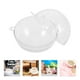 thumbnail image 3 of 5 piezas de adornos de plástico transparente rellenables, bolas colgantes transparentes para árbol de Navidad, bolas artesanales para manualidades, esferas colgantes navideñas, 3 of 7