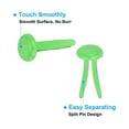 thumbnail image 4 of Uxcell 200 PCS Paper Brass Fasteners Split Pins Pastel Mini Metal Brads, Green, 8 x 15 mm, 4 of 6