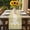 Off-white, variant on Yellow Daisy Table Runner - 60 Inch Long, Kitchen Dining Table Runner Dresser Scarves, Spring Summer Pastoral Garden Floral Blossom Farmhouse Decor for Coffee Tables Wedding Party Banquet