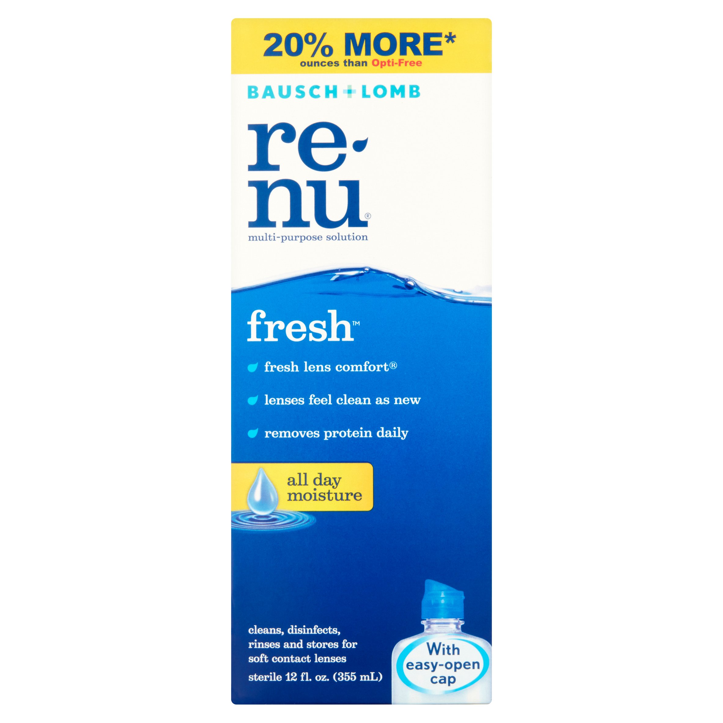 Bausch + Lomb ReNu Fresh All Day Moisture MultiPlus Multi ...