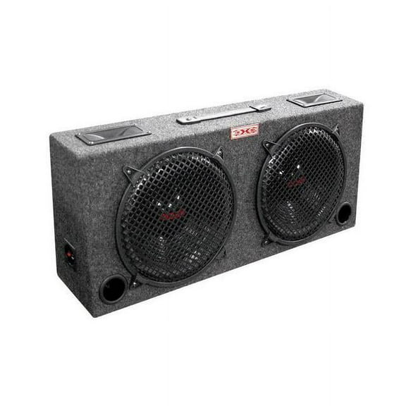 Woofer Box Dual 12" Xxx 2-Way Loaded Angle Style; 500Watts KIC120