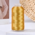 thumbnail image 3 of Hilo de bordar dorado metálico de 699,91 yardas, hilo de nailon para máquina de tejer, hilo para pulsera de la amistad, hilo bordado en carrete, 3 of 9