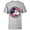 Athletic Heather, variant on Mickey Mouse Red White and Blue Retro Americana - Short Sleeve T-Shirt for Kids - Customized-White