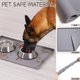 thumbnail image 5 of Alfombrilla de comida para mascotas MateeyLife de silicona, impermeable y antideslizante, 5 of 7