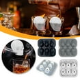 thumbnail image 1 of Sentmoon Ice Mold Silicone Ice Tray Six Consecutive Skulls Ice Mould Ice Lattice Mould Skulls Ice Box Whiskey Ice Box for Slower Melting and Less Dilution, 1 of 10
