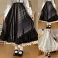 thumbnail image 2 of Midi Skirts for Women Relaxed Regular Fit Floral Lightweight Vacation Outfits Long Skirts for Women Boho Maxi Skirt with Pockets, 2 of 6