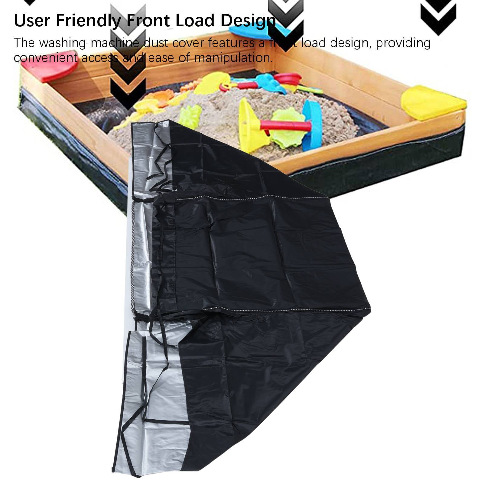 Suodoka Premium Polyester Washing Machine Dust & Sunproof Cover, 29x28x40" Front‑Load Design, Damp & Dust Protection for Home, Apartment & Hotel