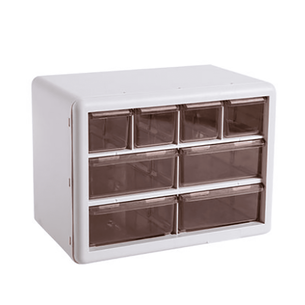 6 8 Drawers Transparent Multi Color Mini Jewelry Storage Box Cosmetic Jewelry Storage Box Plastic Box Desktop Drawer Storage Cabinet Walmart Canada