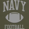 thumbnail image 3 of CafePress - U.S. Navy Football Dark T Shirt - Men's Classic Graphic Cotton T-Shirt, 3 of 4