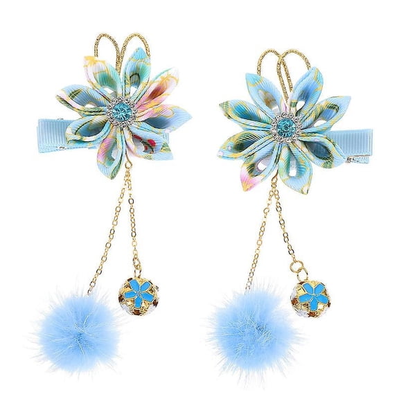 2pcs Dangle Tassel Hairpin