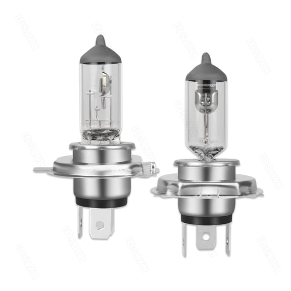 2 pieces H4 Headlight Bulb 12V 60W, Warm White Halogen Lamp 3400K (H4)