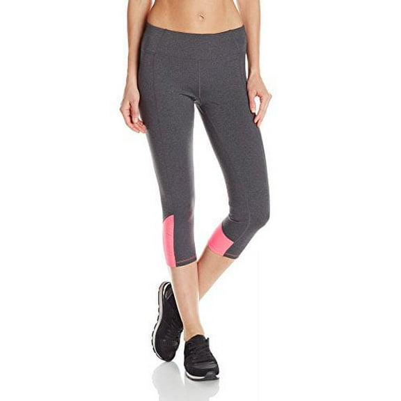 Calvin Klein Womens Colorblocked Capri Leggings;XS