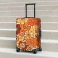 thumbnail image 6 of Hirioo Hippie Flower for Elasticity Suitcase Cover (No luggage Included) Durable Luggage Protector Fits 18-32 Inch Luggage-Small, 6 of 7