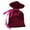 Burgundy, variant on 50 Satin Drawstring Gift Pouch Small Wedding Party Favors Bag - 3" x 5.5" inches Baby Shower Thank You Pouches- Navy Blue