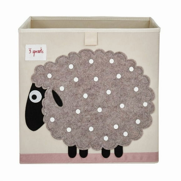 3 Sprouts Sheep Baby Toy Storage Box