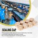 thumbnail image 5 of 8PCS Solid Brass Propane Bottle Caps Suitable for All 1LB Gas Refill Tank Cylinder Sealed Protect Cap for Outdoor Stove, 5 of 5