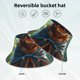 thumbnail image 2 of Balery Maple Meditating Bear Sombreros para el sol para hombre y mujer, sombrero de pescador con UPF 50+, 2 of 6