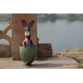 thumbnail image 6 of De Kulture Works Iron Egg With Rabbit Decorative Collectible Figurine Showpiece Easter Décor, 6 of 6