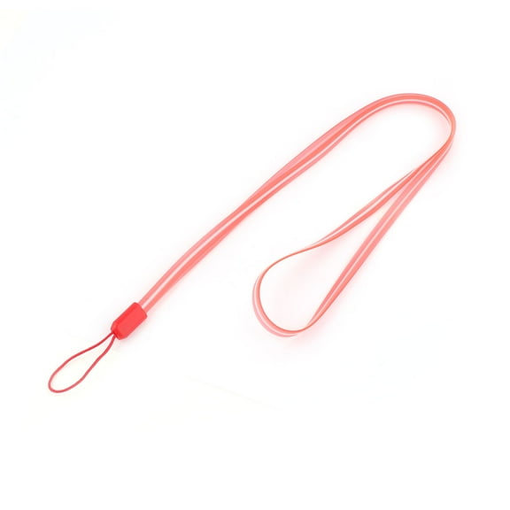 Uxcell Hot Pink Soft Neck Strap Lanyard Holder 18