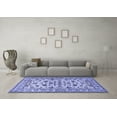 thumbnail image 3 of Ahgly Company Indoor Rectangle Persian Blue Traditional Area Rugs, 8' x 10', 3 of 4