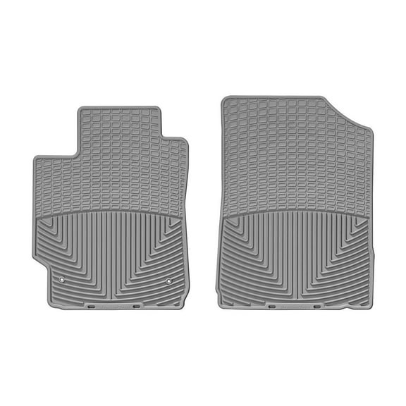 WeatherTech All-Weather Floor Mats compatible with 2007-2011 Toyota Camry - 1st Row (Driver & Passenger), Grey