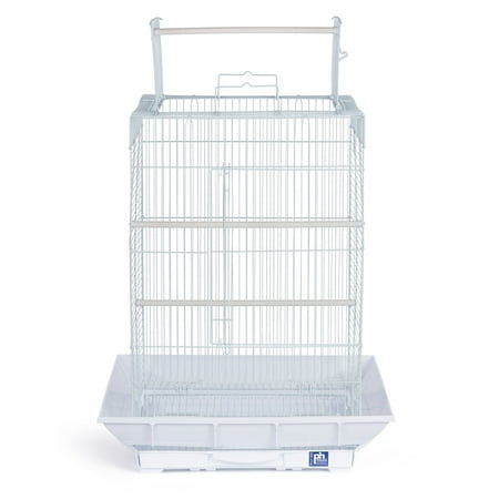 Prevue Pet Products Clean Life Playtop Bird Cage - White SP851W/W