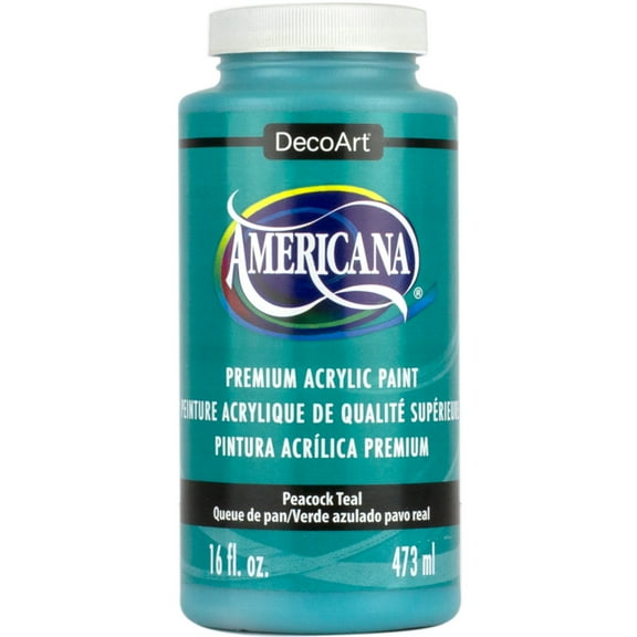 DecoArt Americana Acrylic Paint, Blue Color Family, Matte Finish
