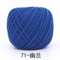 thumbnail image 1 of Zhuge Thin Yarn,8#Lace thread, 50g 1 roll, Long-Staple Cotton Yarn for Handcrafts, Knitting Small Items, Soft & Anti-Pilling, Fade-Resistant,Ideal for DIY Projects,dark blue, 1 of 5