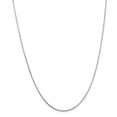 thumbnail image 1 of 925 Sterling Silver 1mm 8 Side Diamond-cut Box Chain 24 Inch, 1 of 5