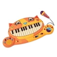 thumbnail image 1 of B. toys - Meowsic Toy Piano - Children?S Keyboard Cat Piano with Toy Microphone For Kids 2 years + B. toys by Battat BX1025C1Z, 1 of 2