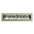 thumbnail image 4 of Imperial RG3452 Wonderland Decorative Floor Register, 2.25 x 12-Inch, Satin Nickel, 4 of 6