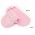 thumbnail image 6 of 1 Pair Anti-slip Bottom Low-Tube High Elasticity Heel Gel Socks Exfoliator Essential Oils Heel Gel Socks Health Care, 6 of 8
