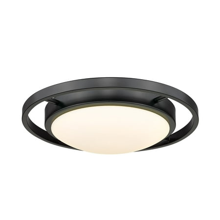 

Golden Lighting 9130-Fm14 Op Astra 14 Wide Led Flush Mount Bowl Ceiling Fixture - Black