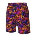 thumbnail image 5 of Naloa Skull Men's Beach Shorts, Surfing shorts, Swim trunks, Quick Dry Swim Trunks for Surfing Beach Fun - X-Large, 5 of 9