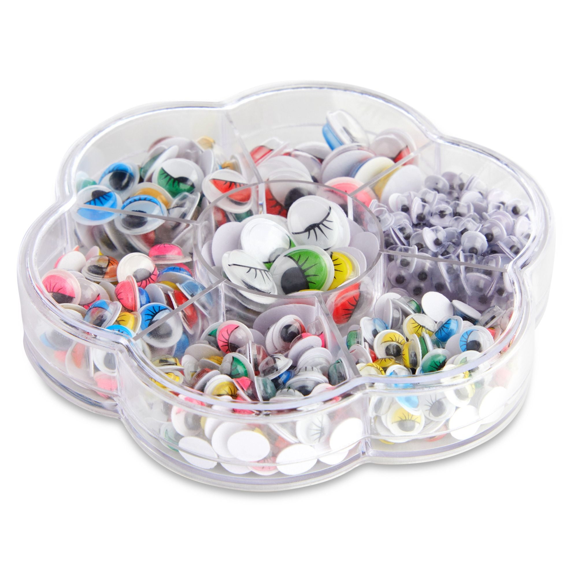 S&S® Worldwide Assorted Sticky Wiggly Eyes, 500ct.