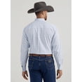 thumbnail image 2 of Wrangler George Strait Blue/white Plaid - Mens Shirt  - 112344870, 2 of 4