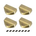 thumbnail image 1 of Cremallera Cola Clip, 4uds Zinc Aleación Cremallera Hebilla Colas Tapón Extremo Puntas para Cuero Costura Bricolaje Accesorios (0,63 Pulgadas, Latón), 1 of 7