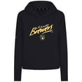 thumbnail image 2 of Women's Levelwear Black Milwaukee Brewers Sweet Sizzle Tri-Blend Hoodie, 2 of 3