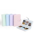 thumbnail image 3 of 108 Sheets Portable 3 inch Photo Album for Fujifilm Instax Mini 12 for Collection Green Pink Ticket Card Collection Book White, 3 of 6