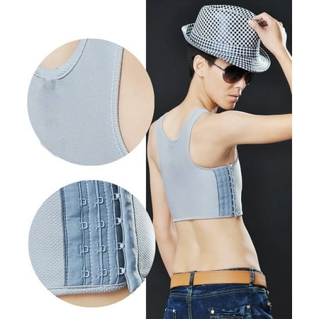 

Short Buckle Chest Breathable Buckle Short Chest Binder Lesbian Tomboy