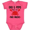 thumbnail image 3 of Inktastic Gigi and Pops Love Me Grandchild Boys or Girls Baby Bodysuit, 3 of 5