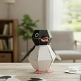 thumbnail image 5 of Bouncing Buddy Penguin Craft Kit, Penguin Paper Craft Kit for Diy Arts And Crafts Projects, Interactive Bouncing Fun Xmas Crafts Activities Supplies for Adults & Kids, Gift for Crafters (3Pcs), 5 of 5