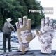 thumbnail image 5 of FLhrweasw Guantes Pesca Dedo Guantes Fitness Anticorte (Gris Camuflaje), 5 of 7