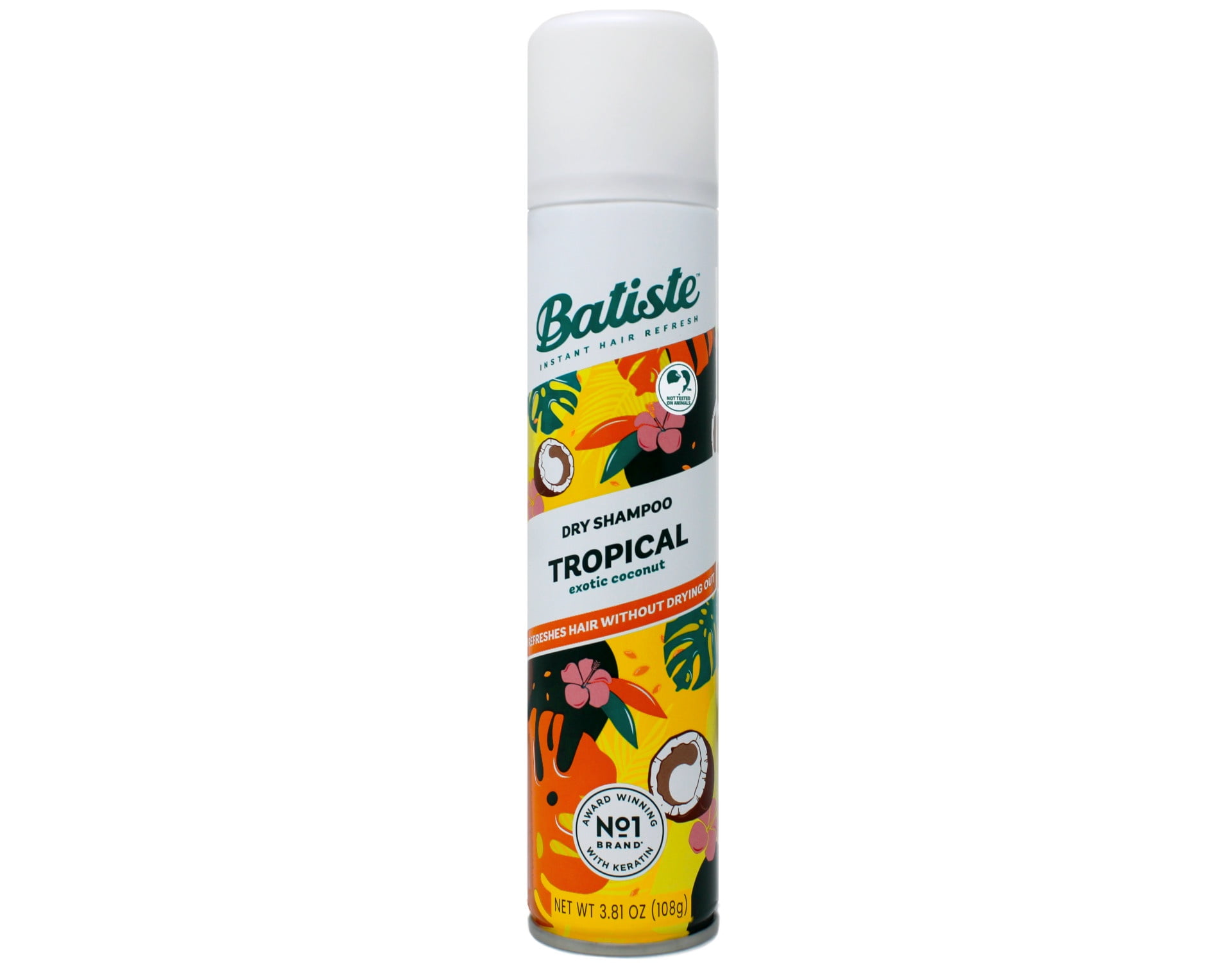 Batiste Dry Shampoo Tropical 6.73oz Each - Walmart.com